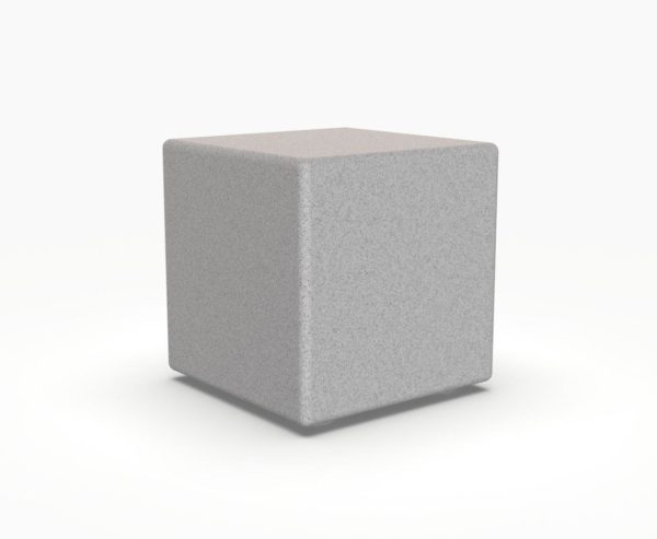 Лед мебель куб светло-серого цвета