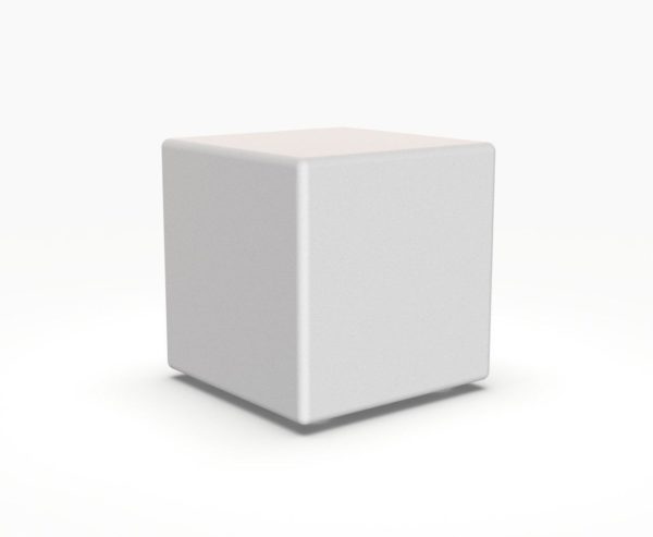 Лед мебель куб белого цвета