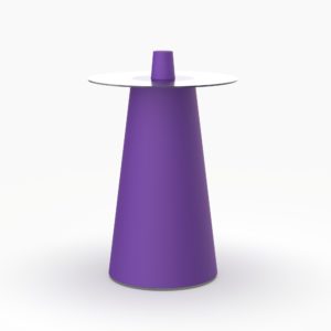 Стол SAUCER фиолетовый