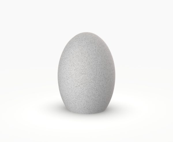 Декор настольный Яйцо светло-серый